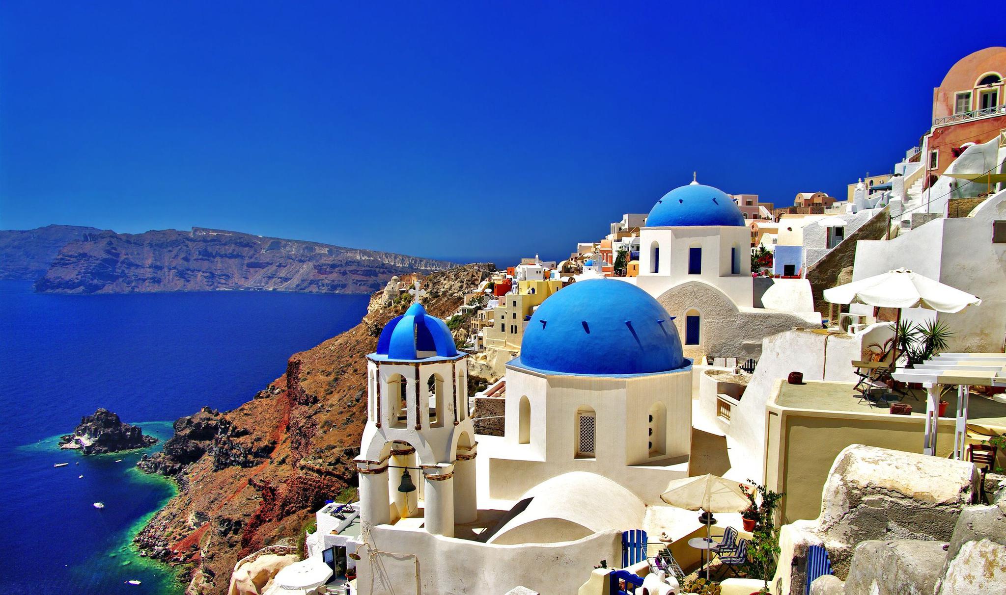 浪漫愛(ài)琴海上的明珠 希臘圣托里尼島之旅